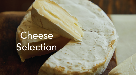 Cheese selection banner